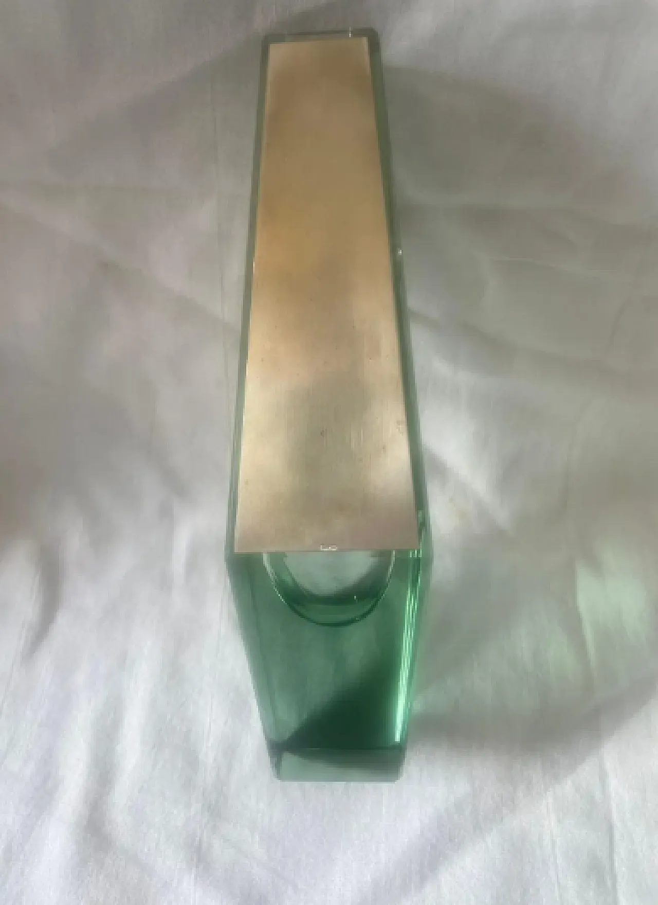 Glass vase in the style of Alessandro Mandruzzato, 1970s 9