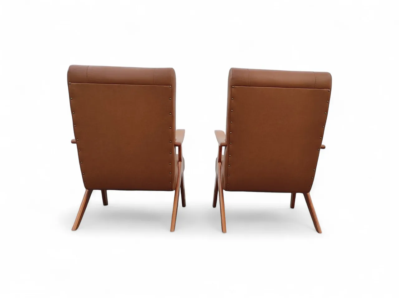 Recliners, Italy, 1960s, set of 2 6