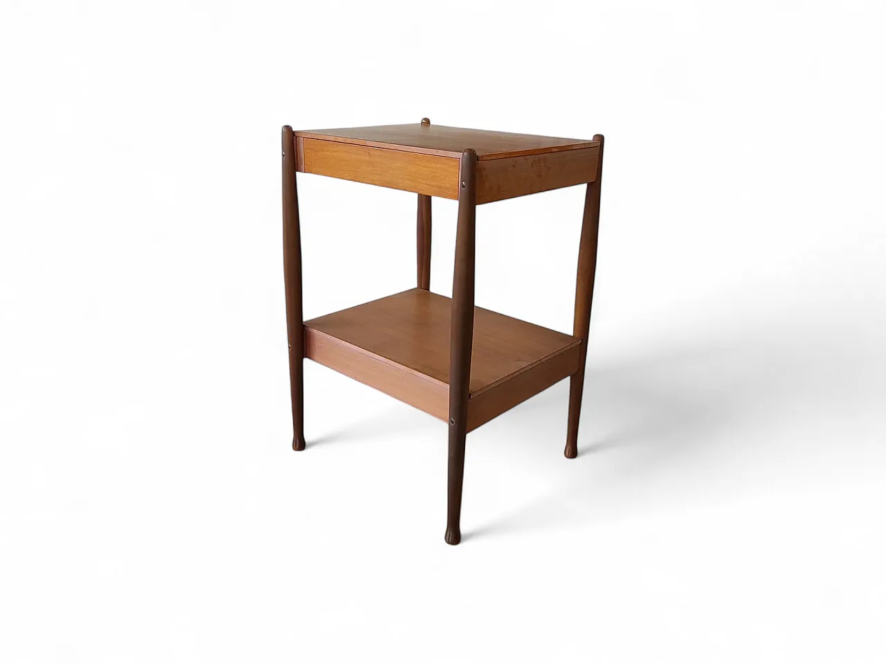 Bedside table with drawer by Fratelli Reguitti, 1960s 2