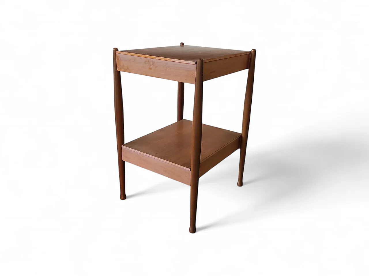 Bedside table with drawer by Fratelli Reguitti, 1960s 4