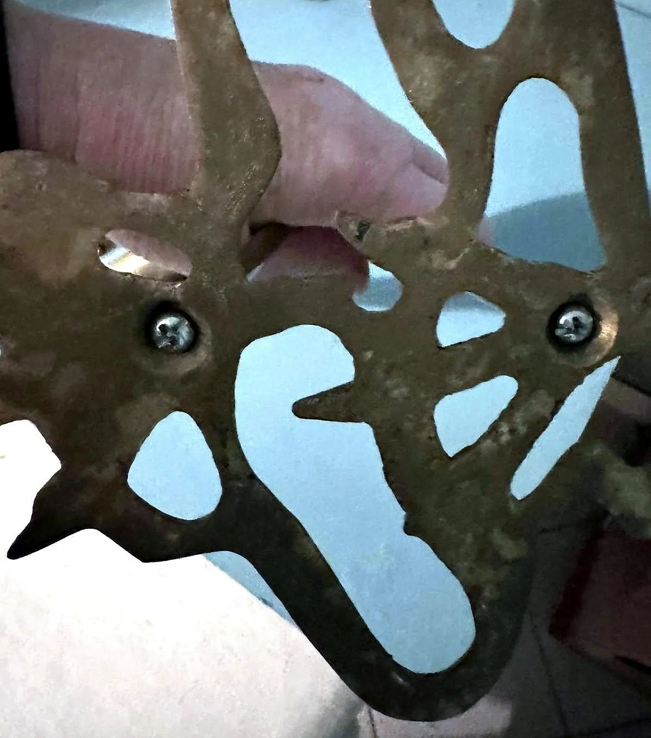 Pair of brass flamingo sculptures in a basin, 1970s 16