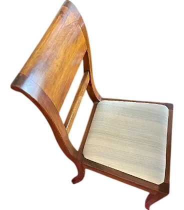 6 Italian chairs in Biedermeier style, 20th century