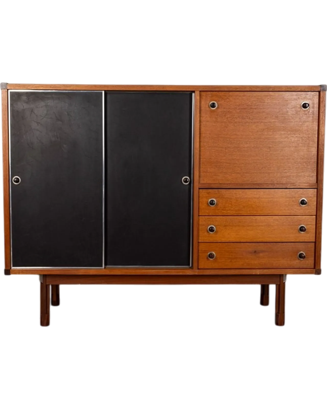 Credenza in legno di G. Coslin per 3v Arredamenti, anni '60 13