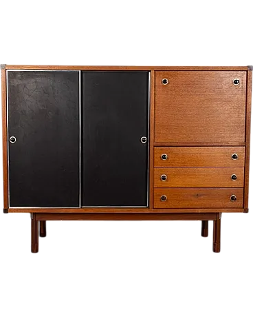 Credenza in legno di G. Coslin per 3v Arredamenti, anni '60