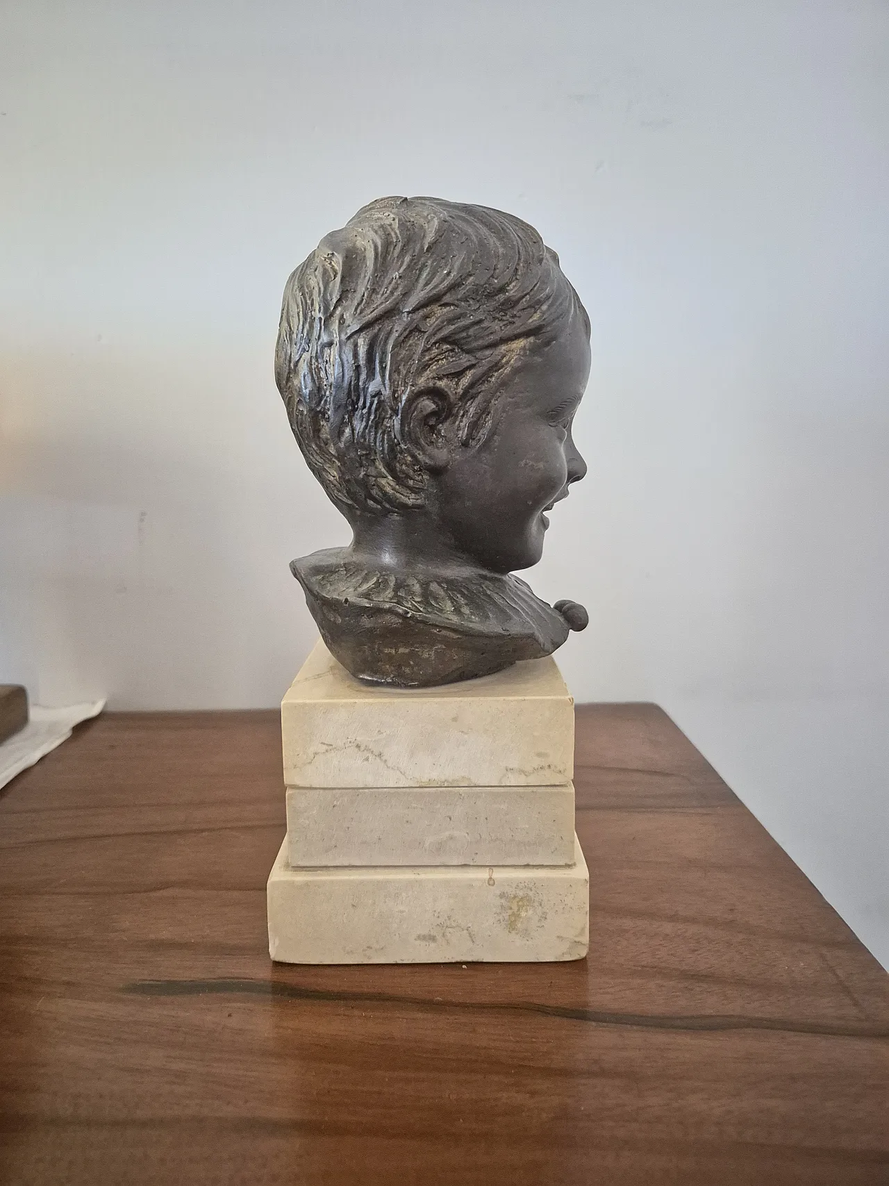 Bronze bust of De Martino, 20th century 1