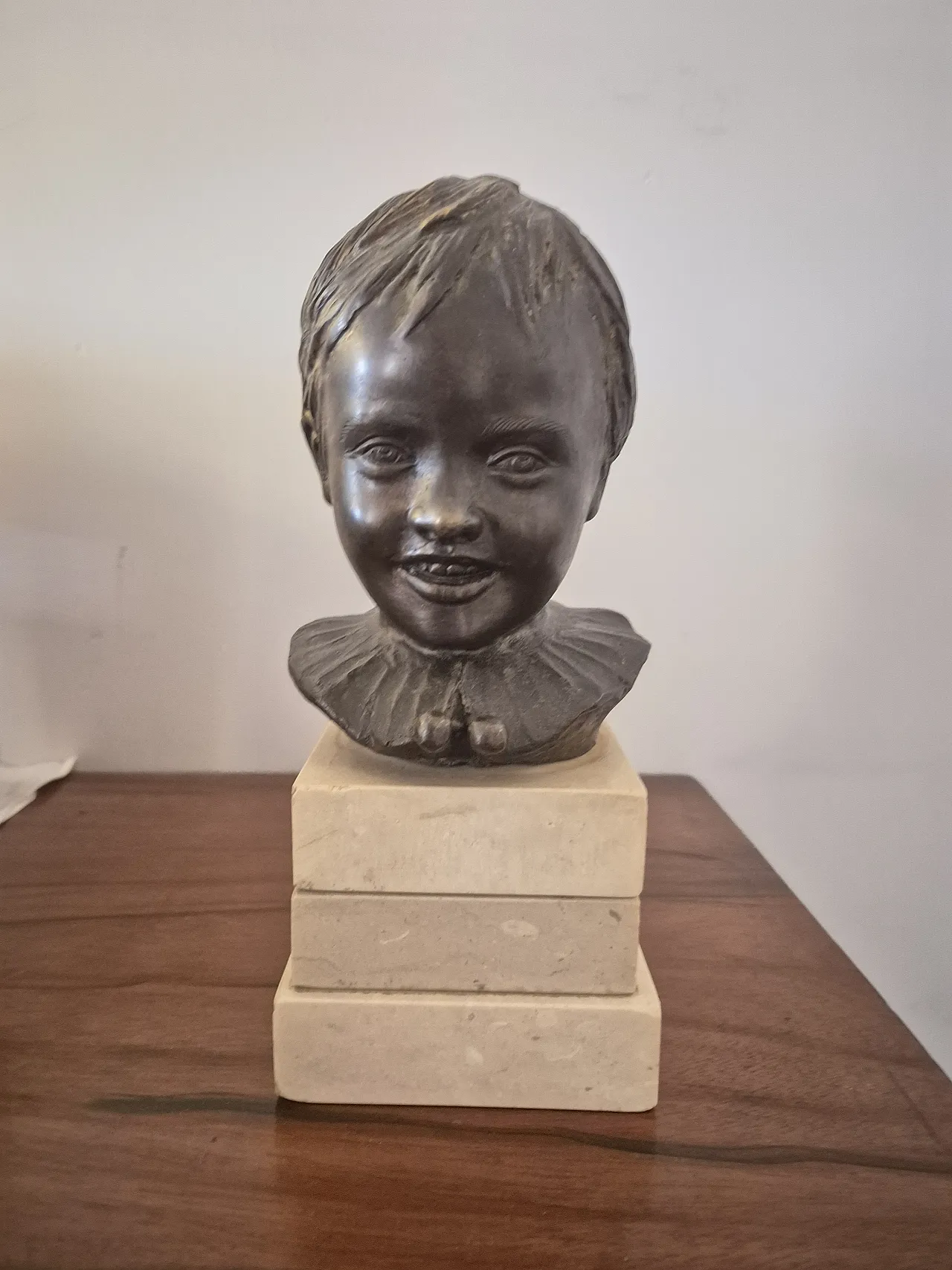 Bronze bust of De Martino, 20th century 2