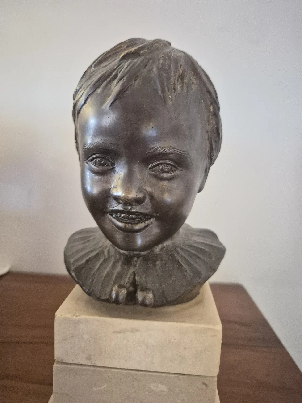 Bronze bust of De Martino, 20th century 3