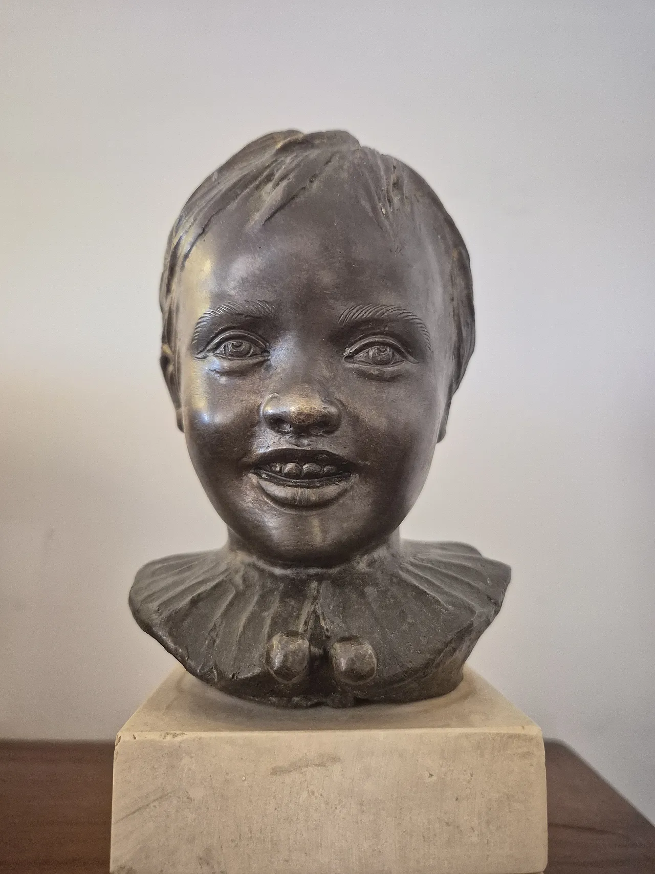 Bronze bust of De Martino, 20th century 5