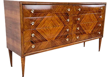 Milanese Art Deco dresser, 50s