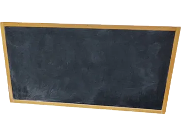 School wall blackboard 1970