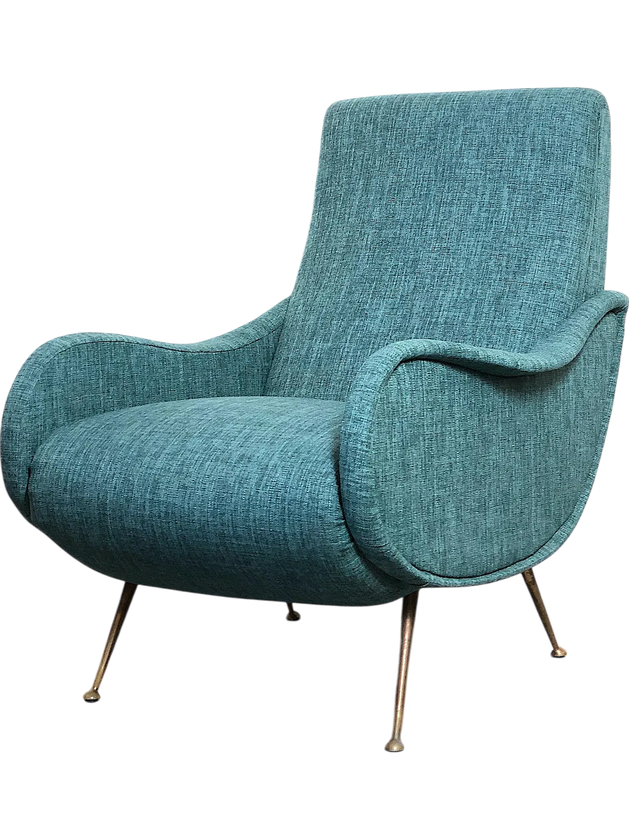 Lady armchair sky blue, 50s 13