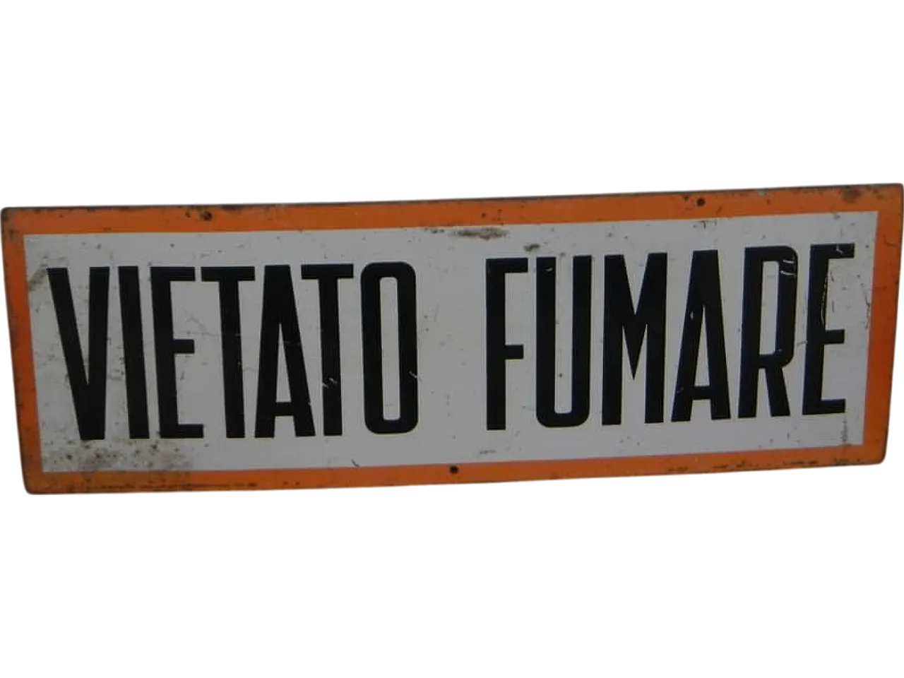 Targa Vietato fumare 1960 11