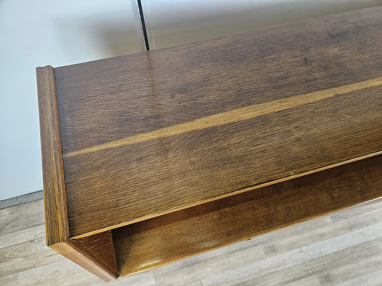 Art Decò sideboard in walnut-stained beech, 1950s 6