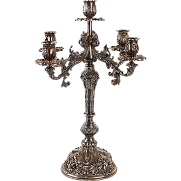 Candelabro in Argento 925 di Mazzuccato Milano, fine '900