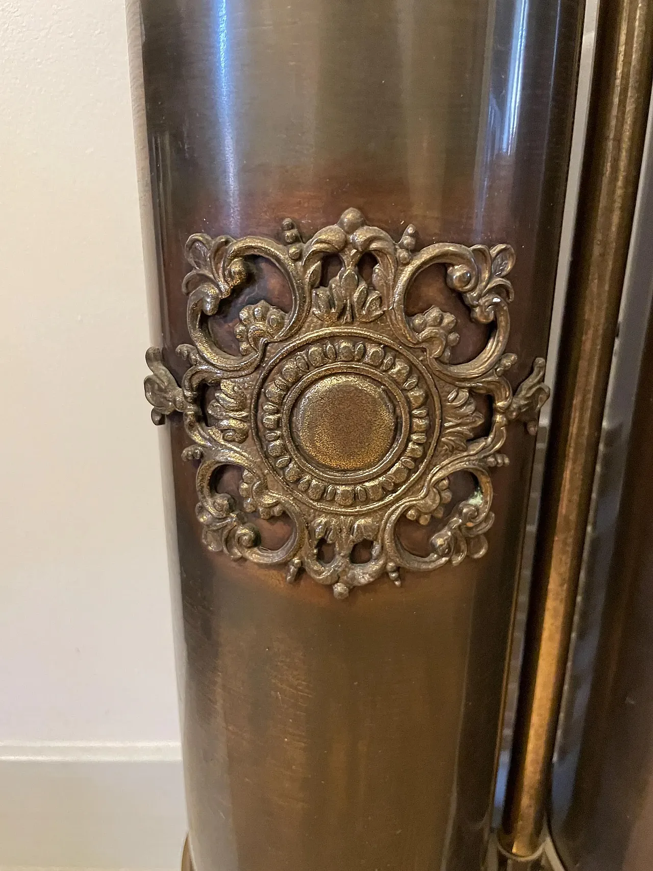 Umbrella holder brass umbrella stand, early 20th century 7