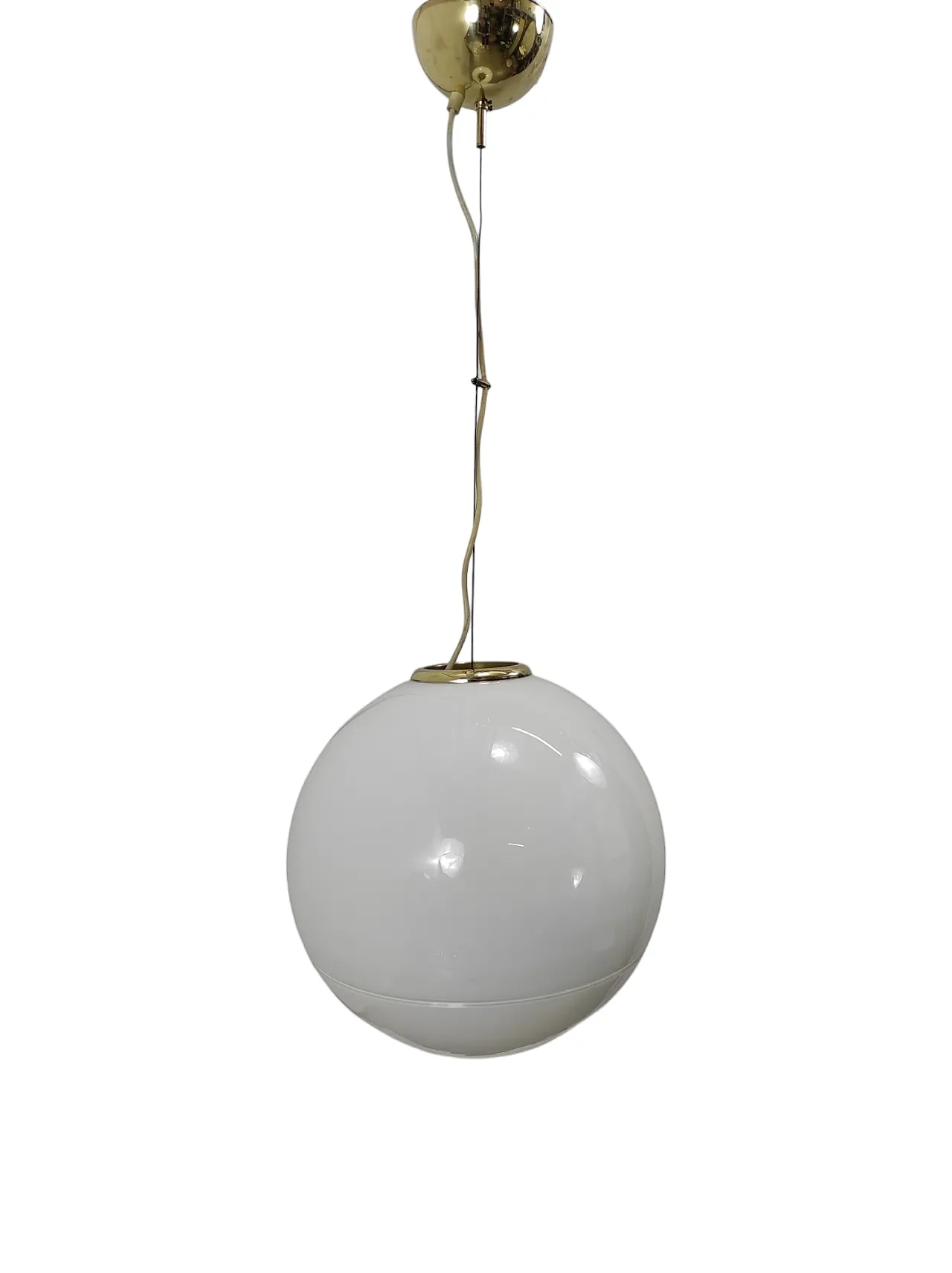 Space Age pendant lamp by Res Murano, Italy 1970s 1