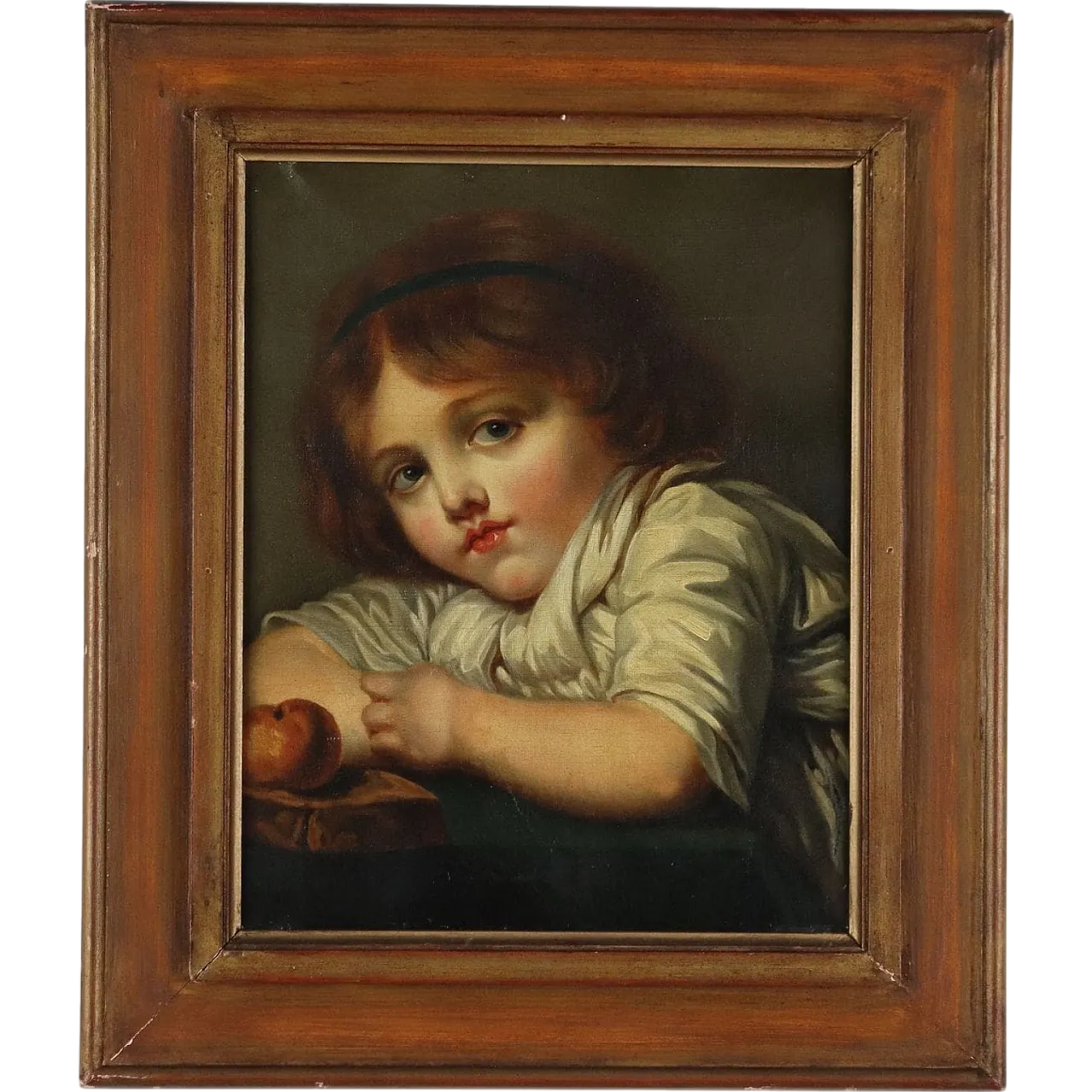 Ritratto di Bambina, olio su tela, '800 10