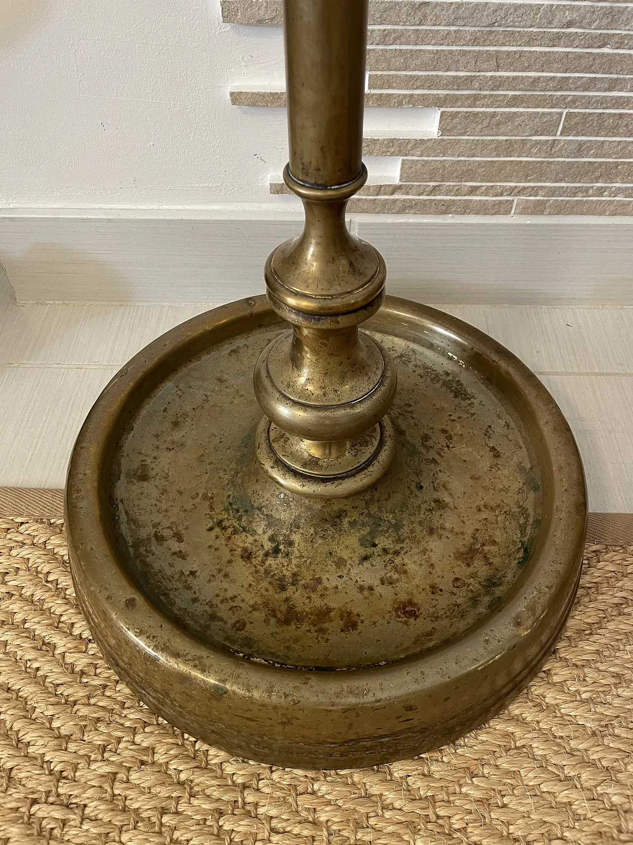 Umbrella stand holder brass, '900 4