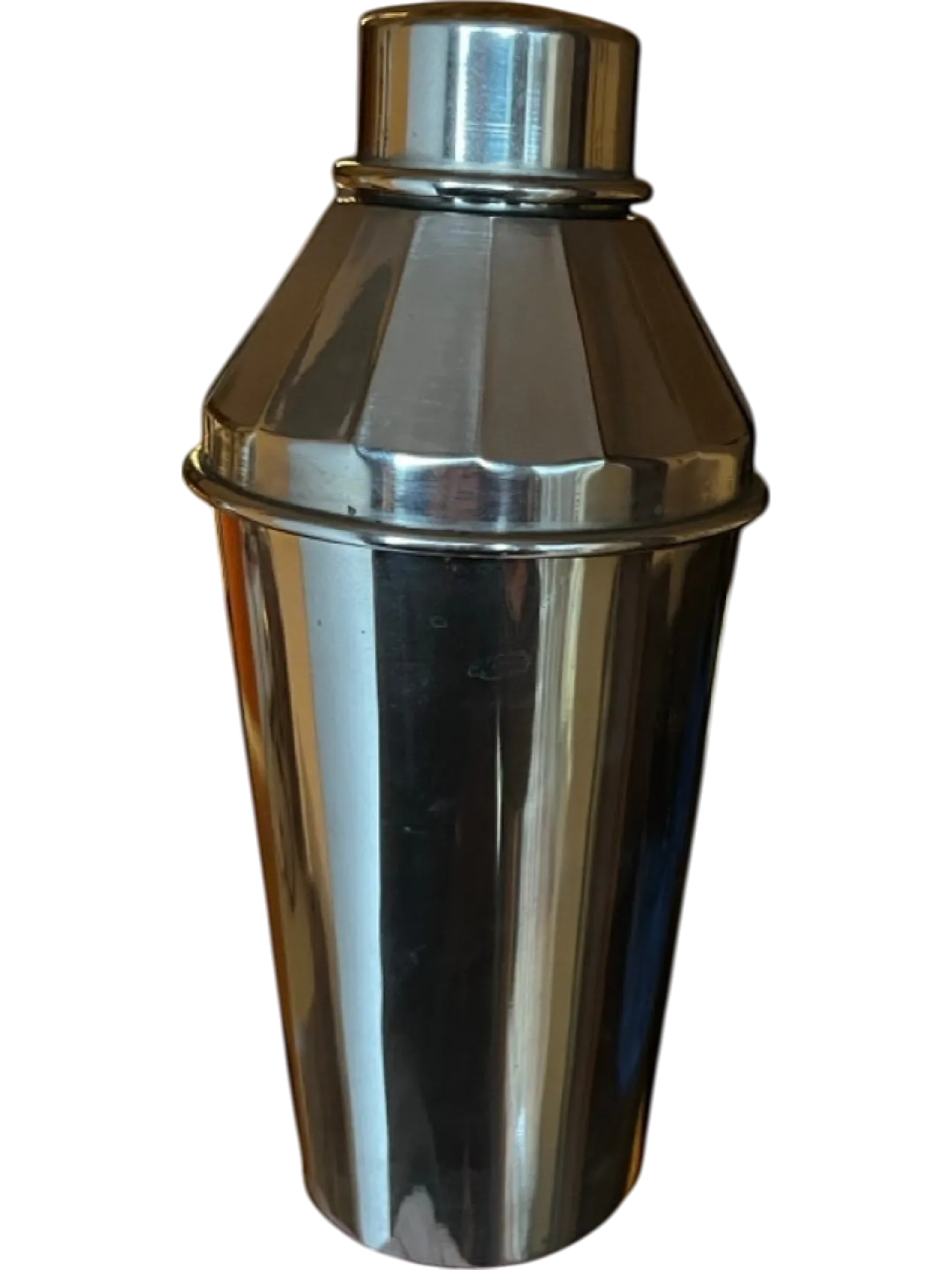 R. Pagni, Art-deco French silver plated shaker, 1930s 8