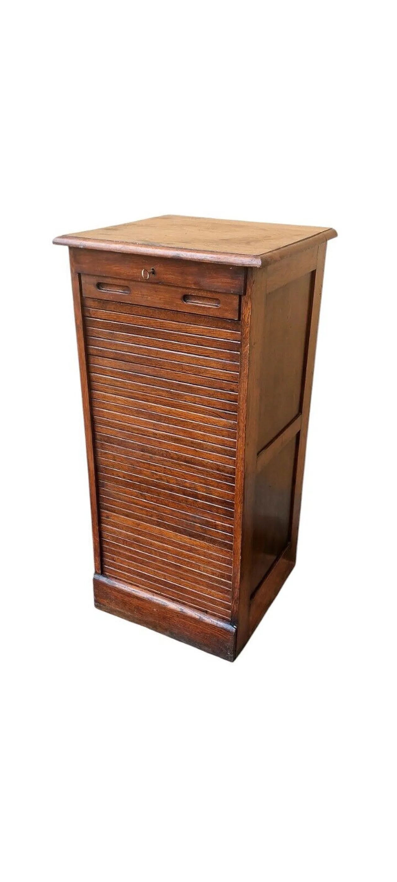 Solid oak filing cabinet, early 20th century 1