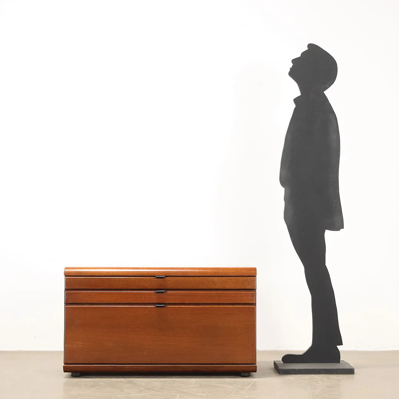 Walnut chest of drawers by Hans von Klier for Skipper, 1970s 2