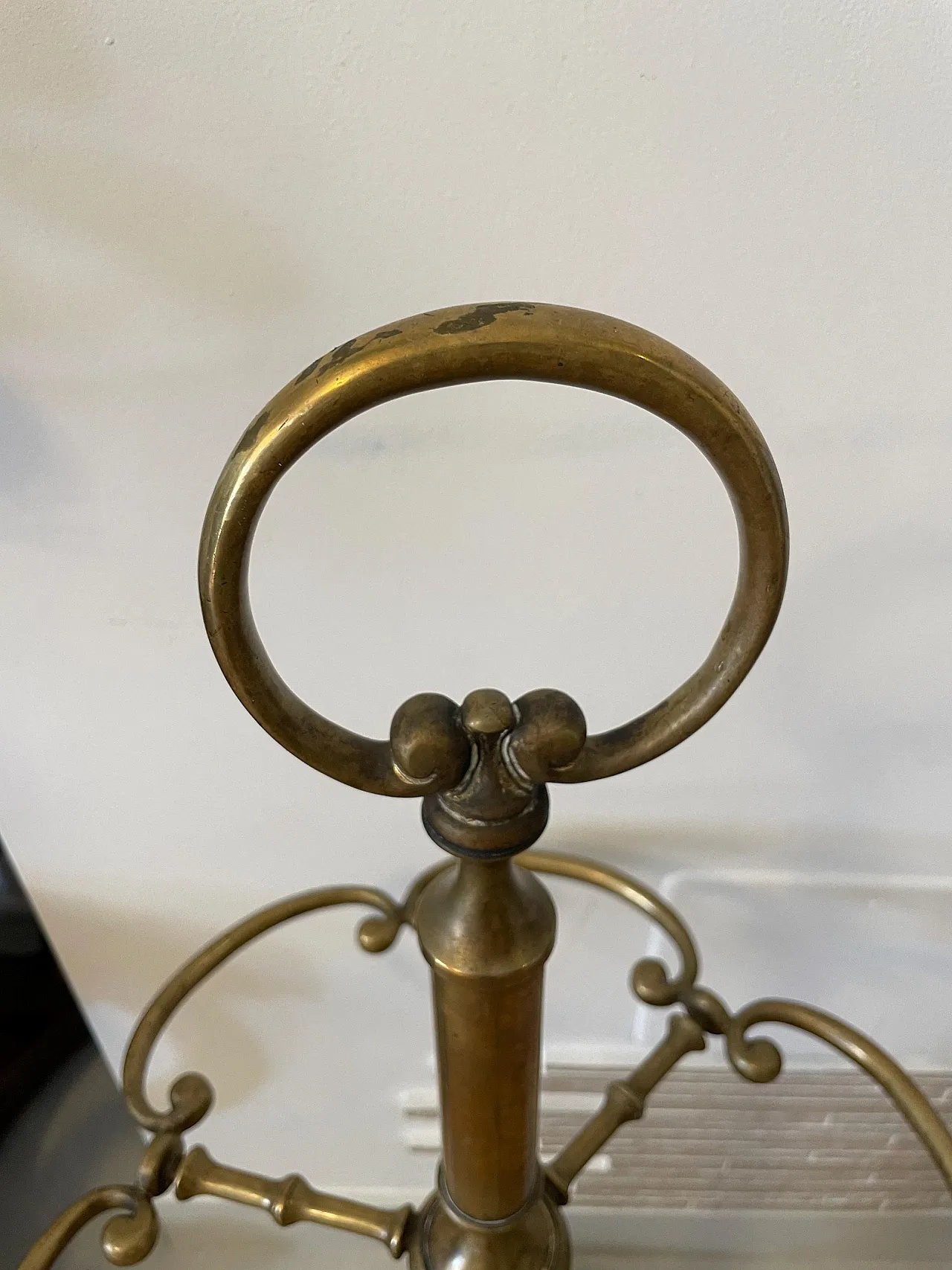 Umbrella stand holder brass, '900 6