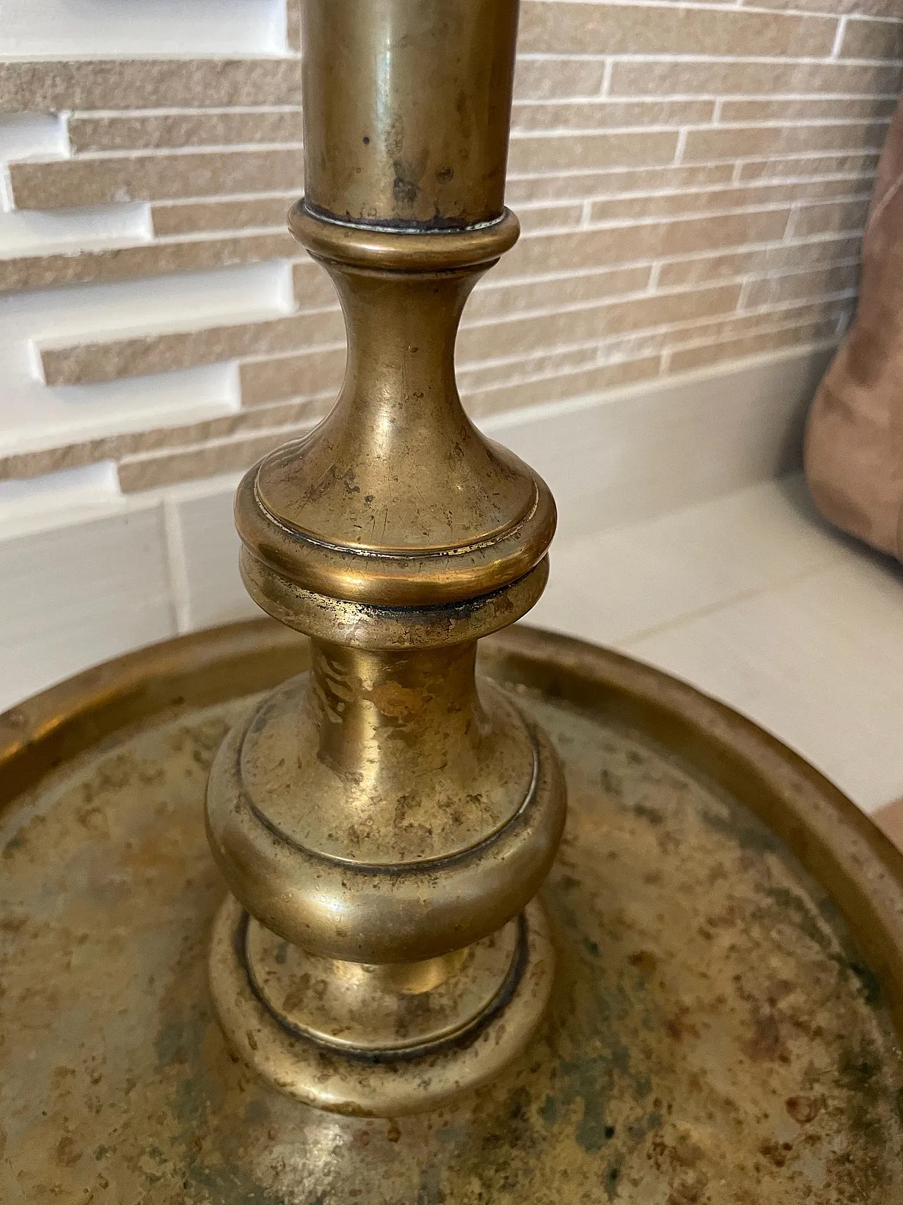 Umbrella stand holder brass, '900 10