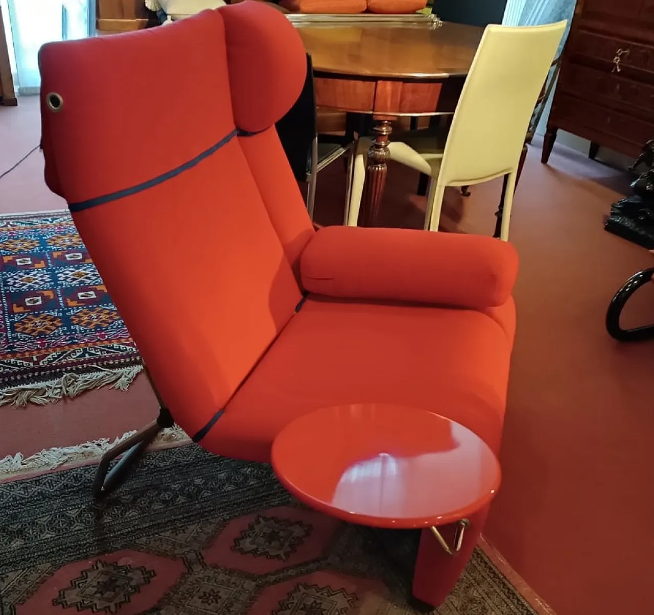 Armchair mod. Variant by Biesse, 80s 1