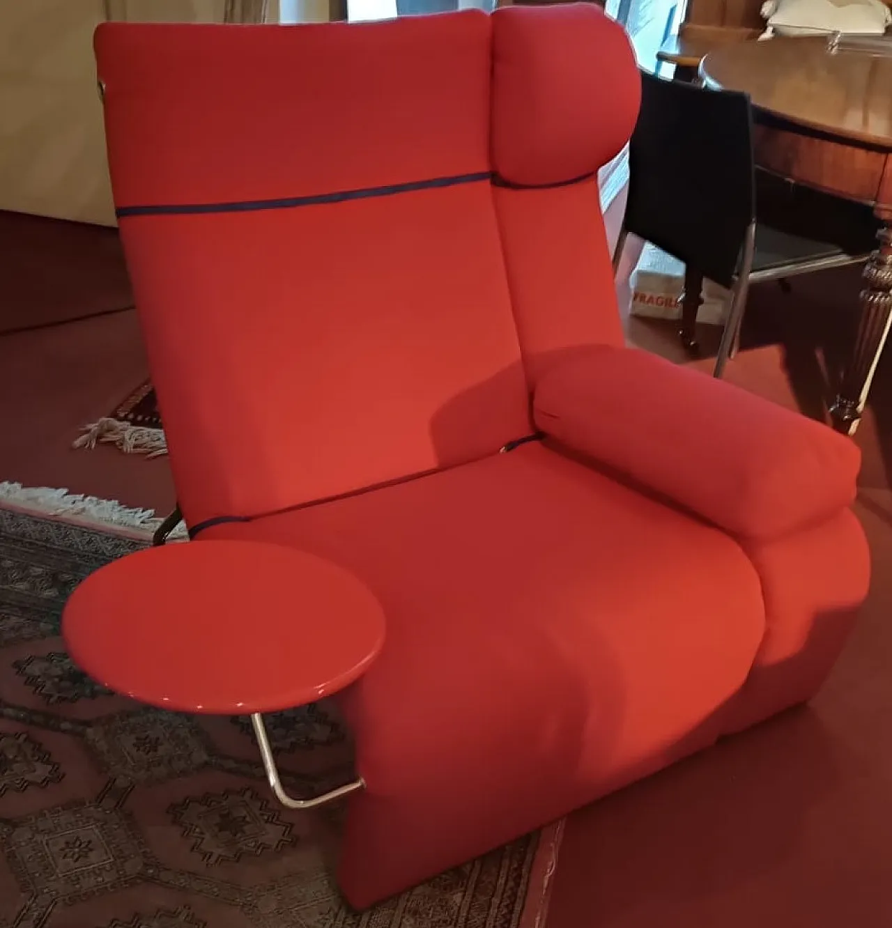 Armchair mod. Variant by Biesse, 80s 2