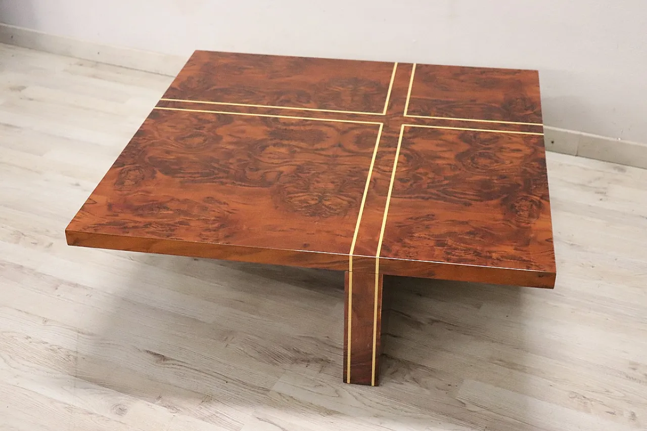 Rationalist style coffee table, 1970s 4