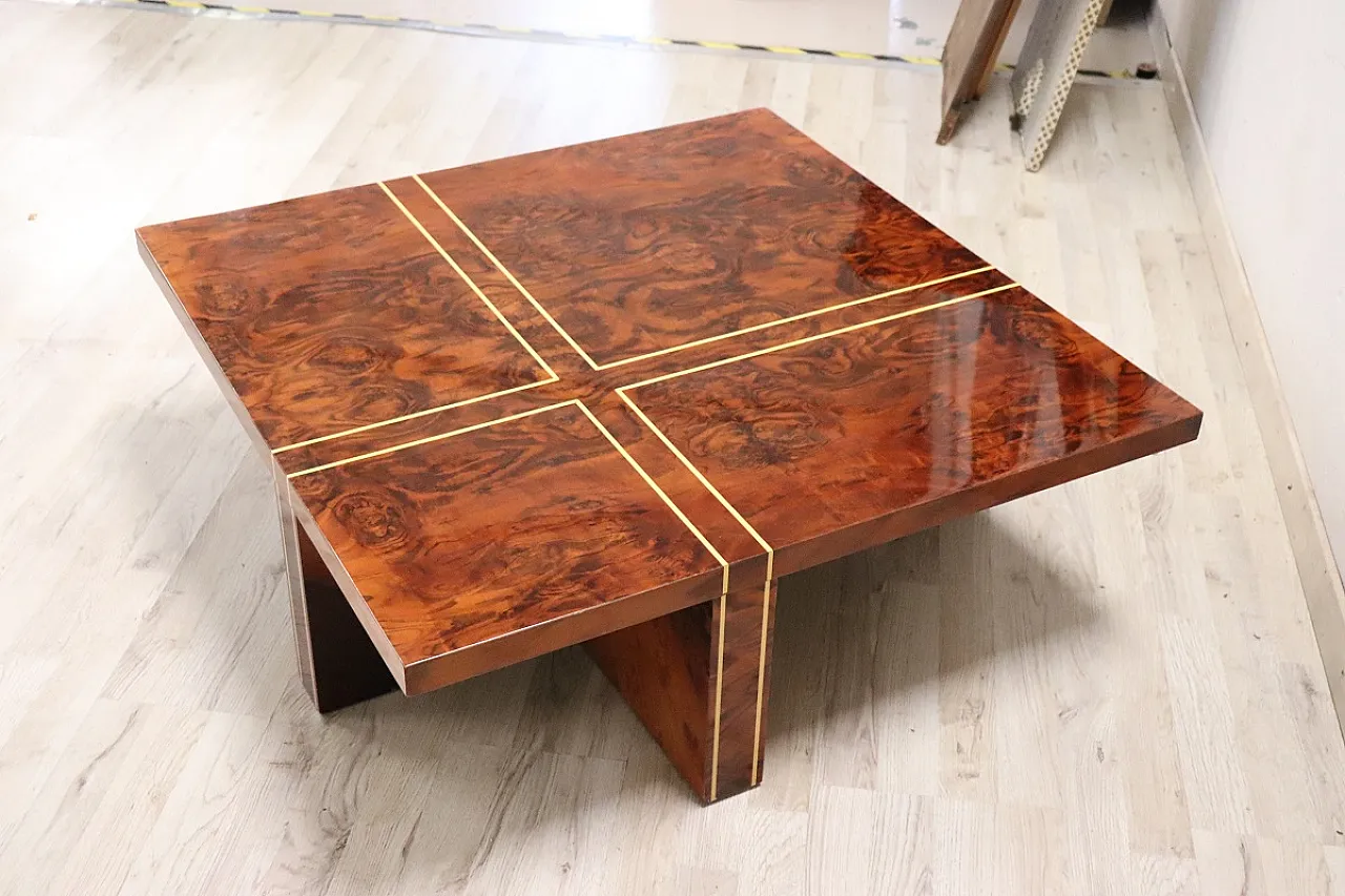 Rationalist style coffee table, 1970s 7