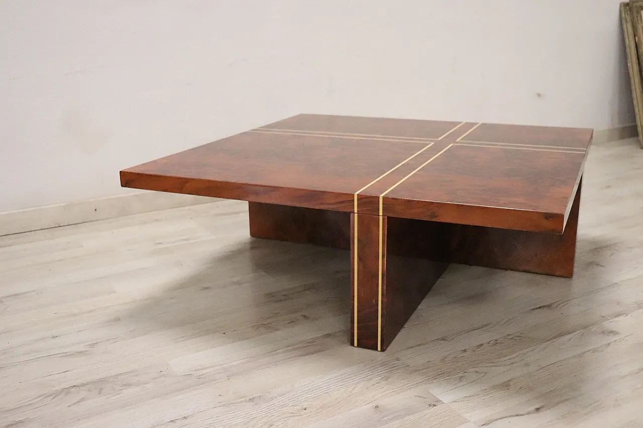 Rationalist style coffee table, 1970s 8