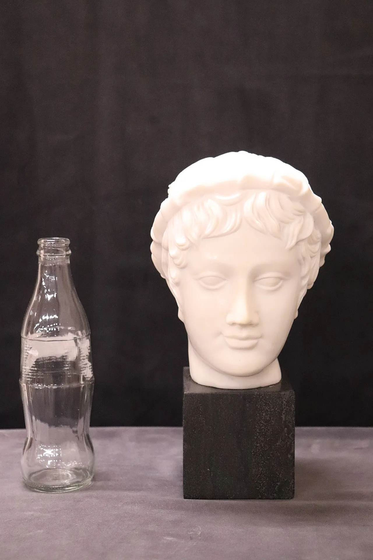 Marble head of young Bacchus, 1900s 2