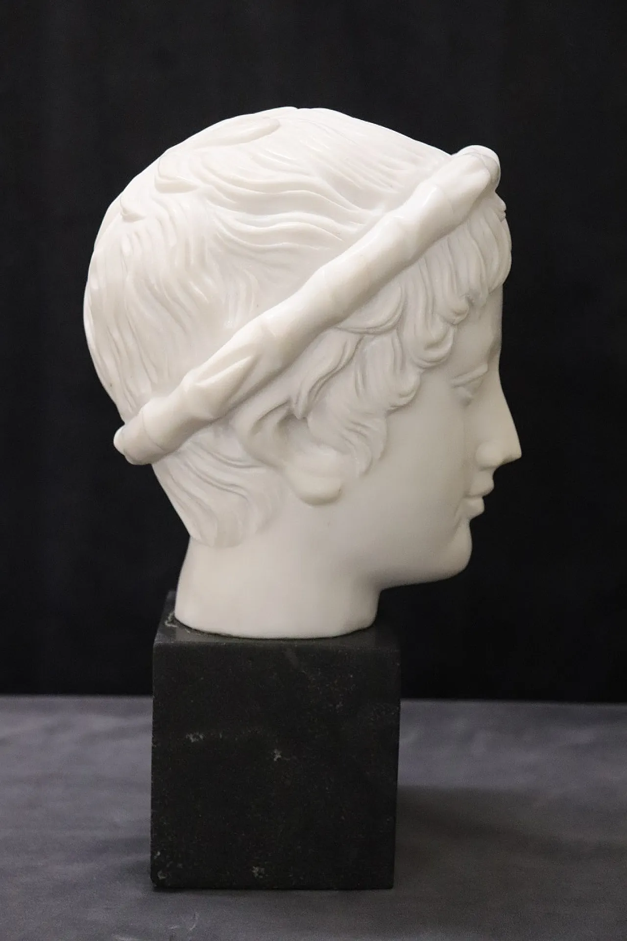 Marble head of young Bacchus, 1900s 5