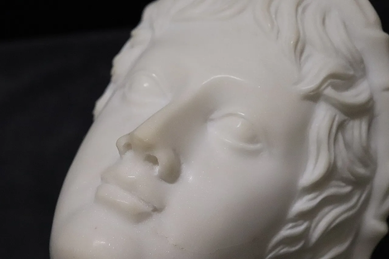 Marble head of young Bacchus, 1900s 8