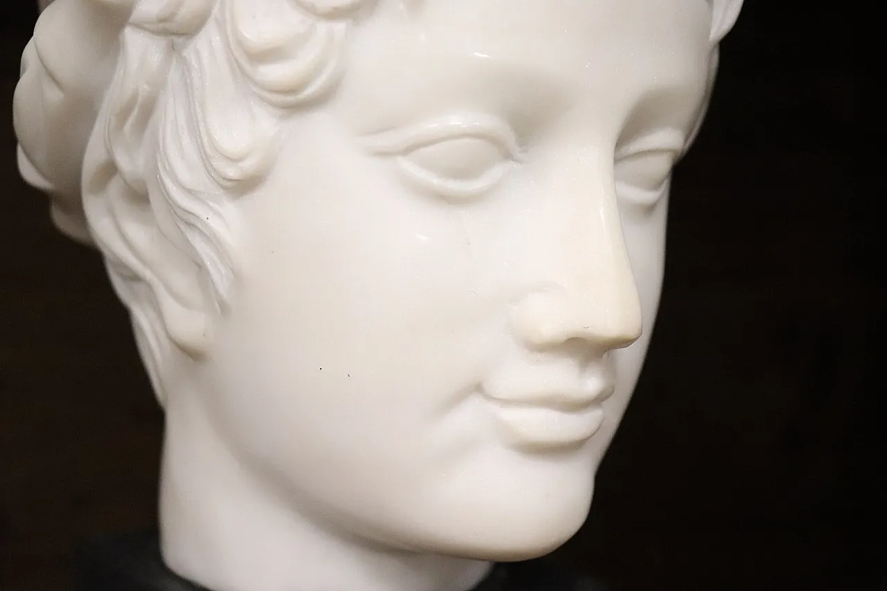 Marble head of young Bacchus, 1900s 10