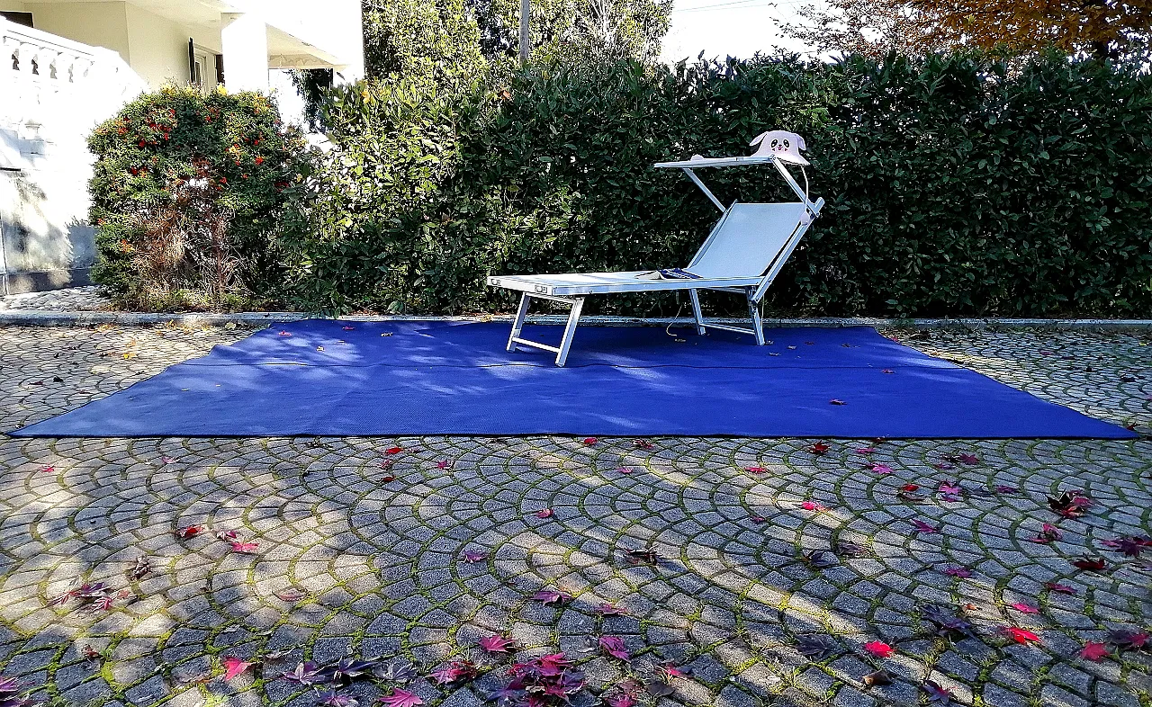 Outdoor electric blu carpet by Cigierre, 2000 6