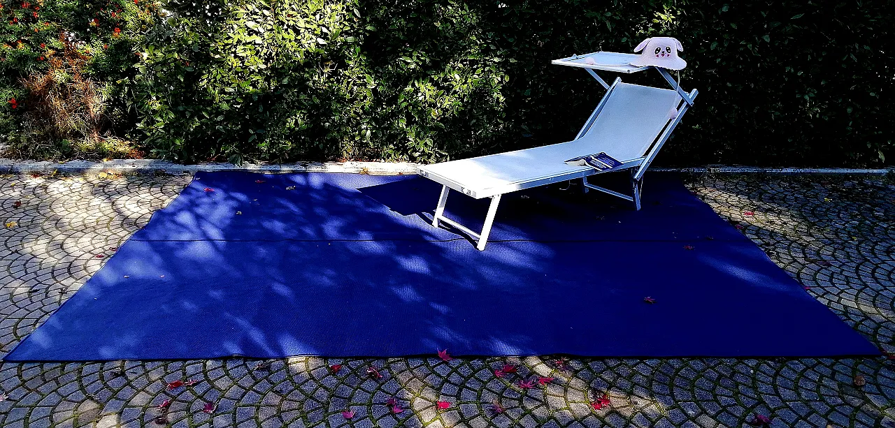 Outdoor electric blu carpet by Cigierre, 2000 7