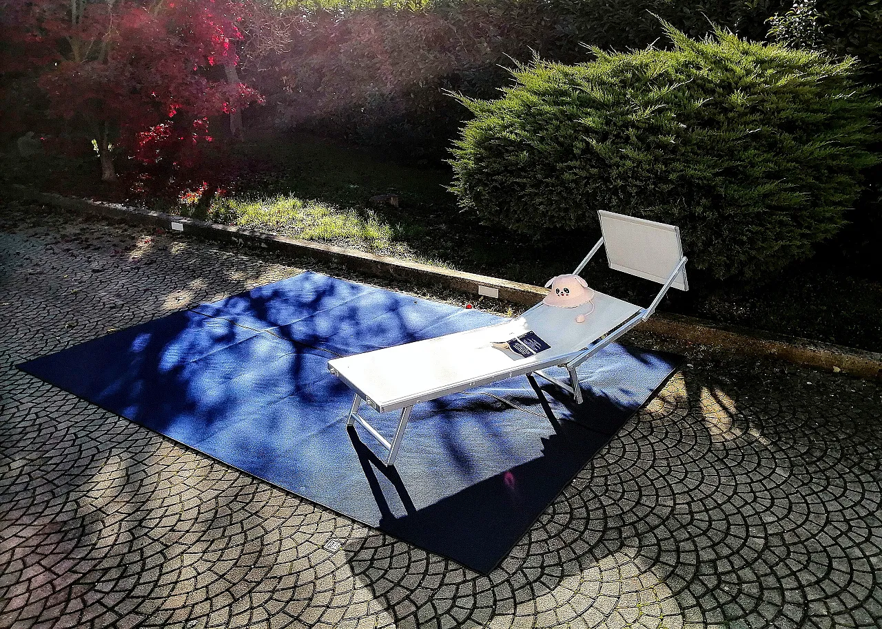 Outdoor electric blu carpet by Cigierre, 2000 8