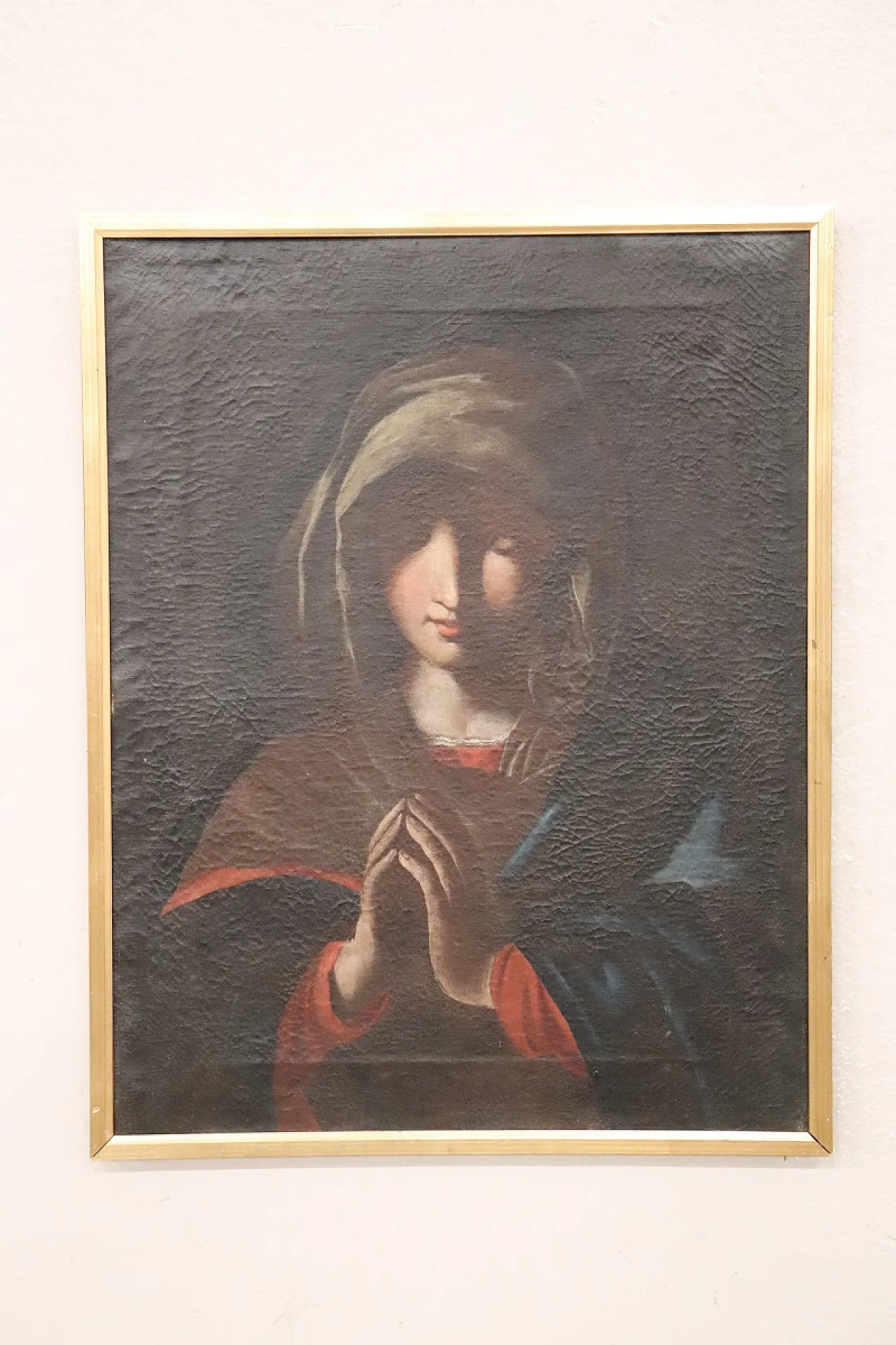 Da Sassoferrato, Madonna in preghiera, olio su tela, '700 2