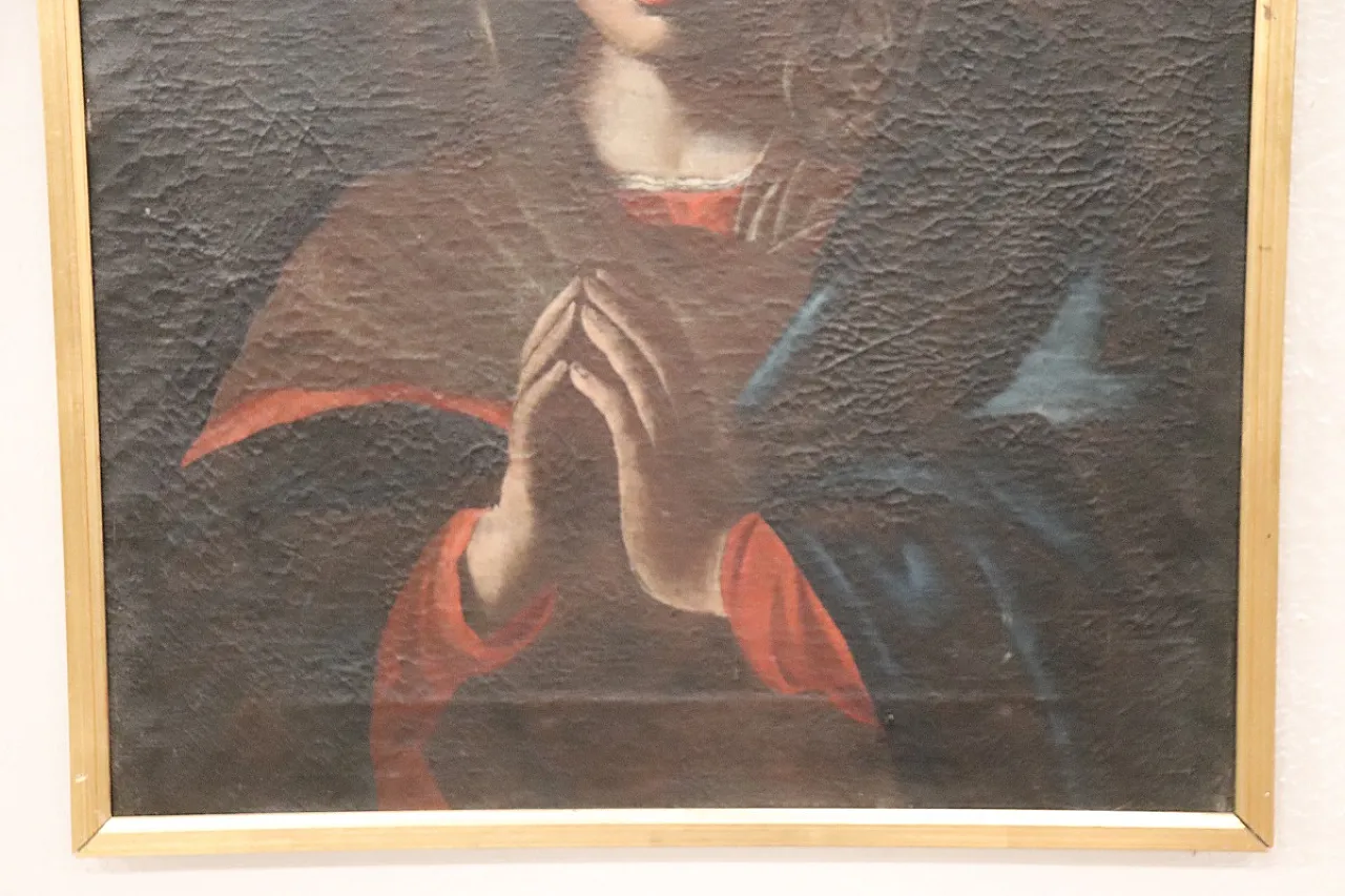 Da Sassoferrato, Madonna in preghiera, olio su tela, '700 3