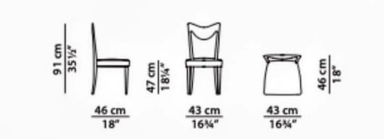 Table and 8 chairs, 2000 23