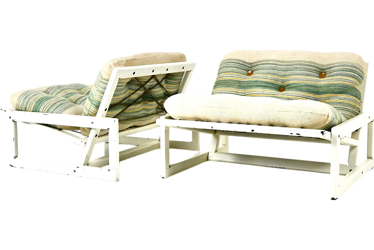 "Carlotta" Lounge Chairs by Tobia & Afra Scarpa for Cassina, 1960s, se 11