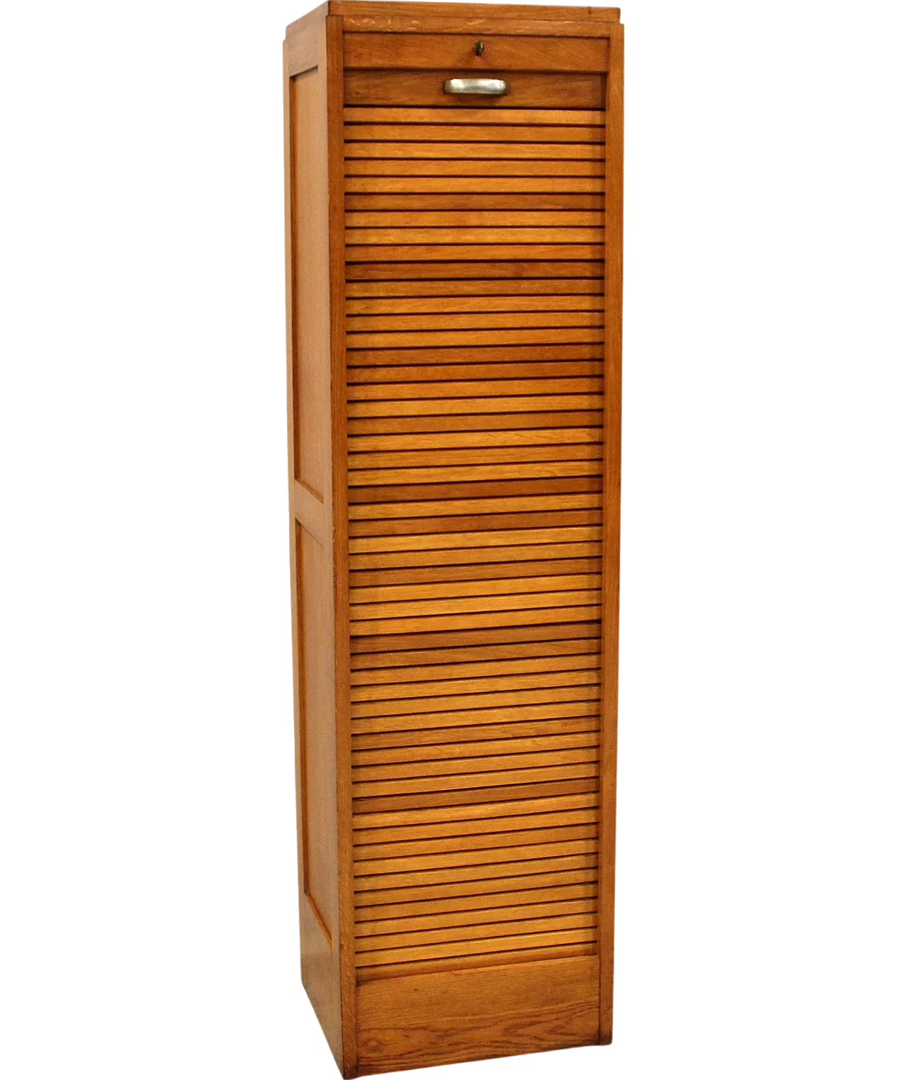 Filing archive filing cabinet with oak shutter, early '900 12