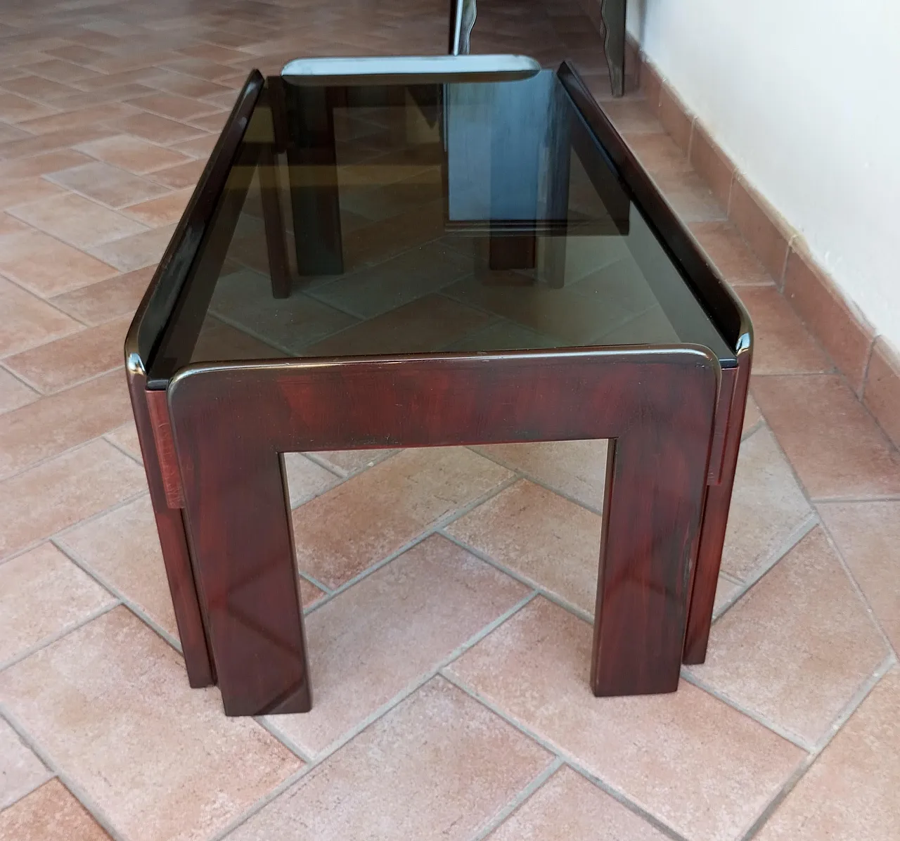 Afra &Tobia Scarpa coffee table for Cassina Italia 1960s 8