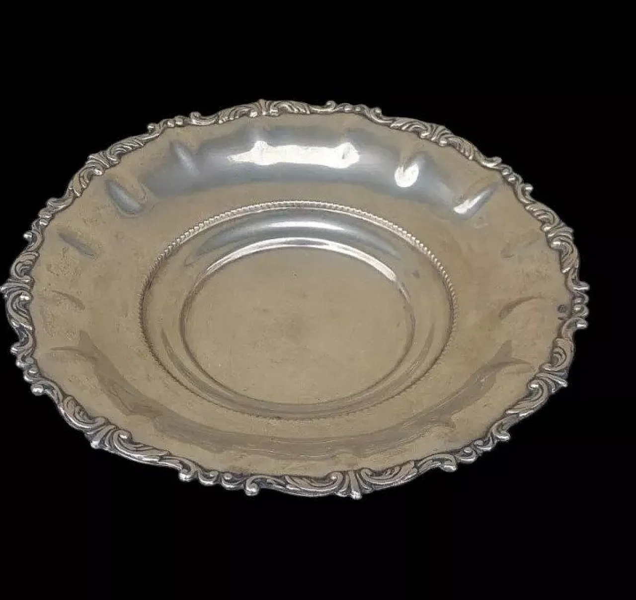 Silver centrepiece tray, 19th century 2