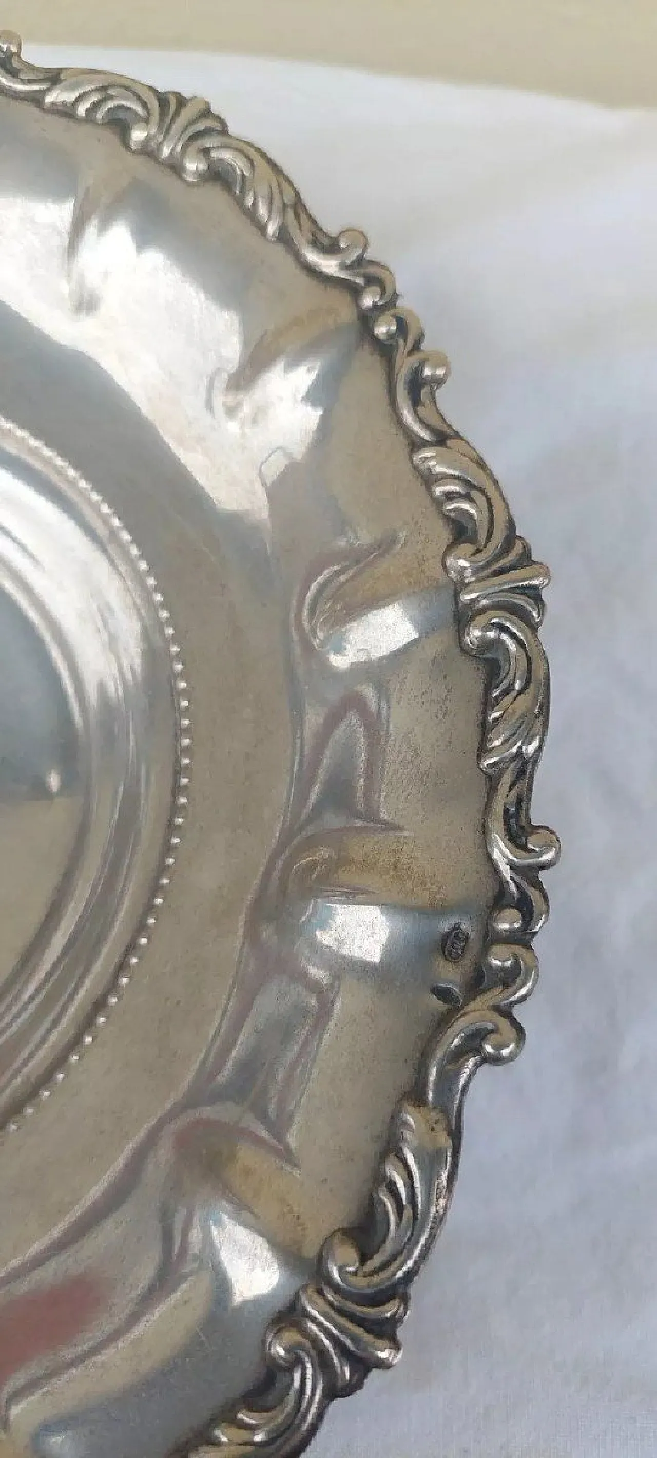 Silver centrepiece tray, 19th century 6