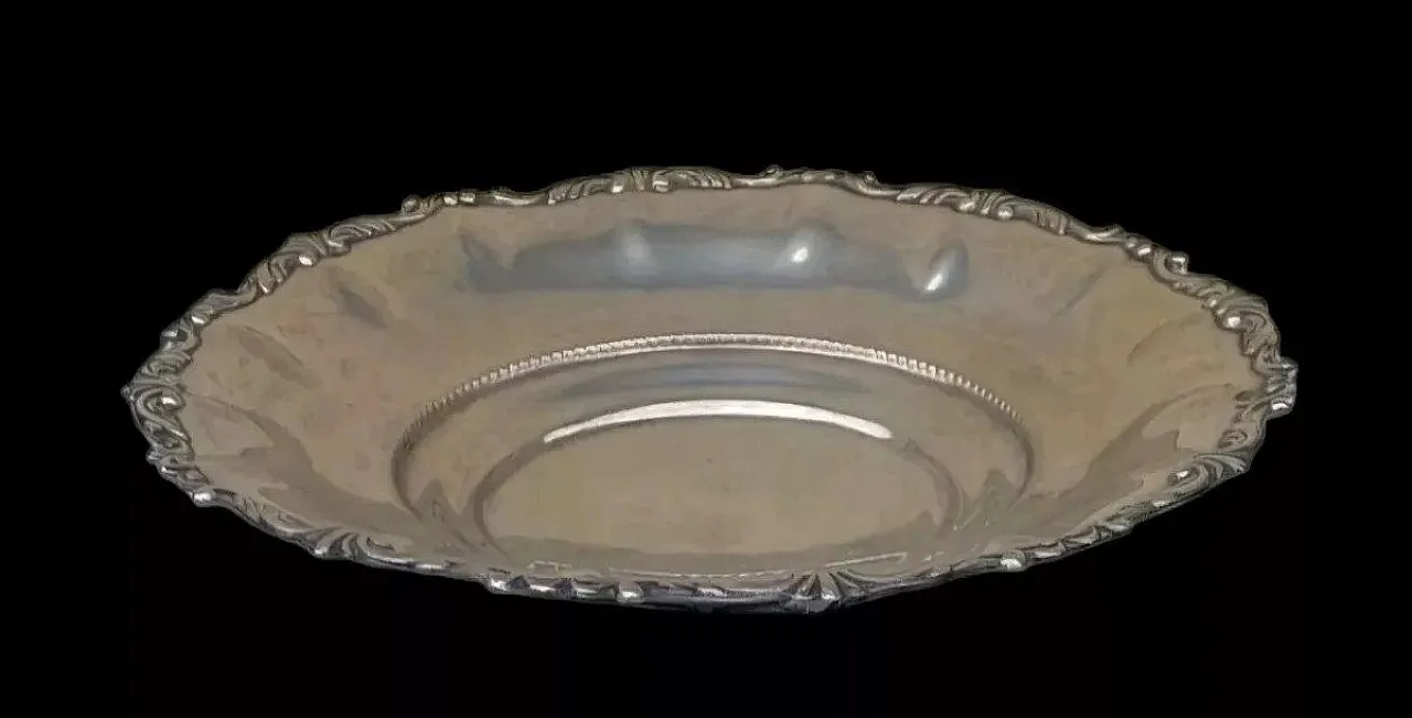 Silver centrepiece tray, 19th century 10