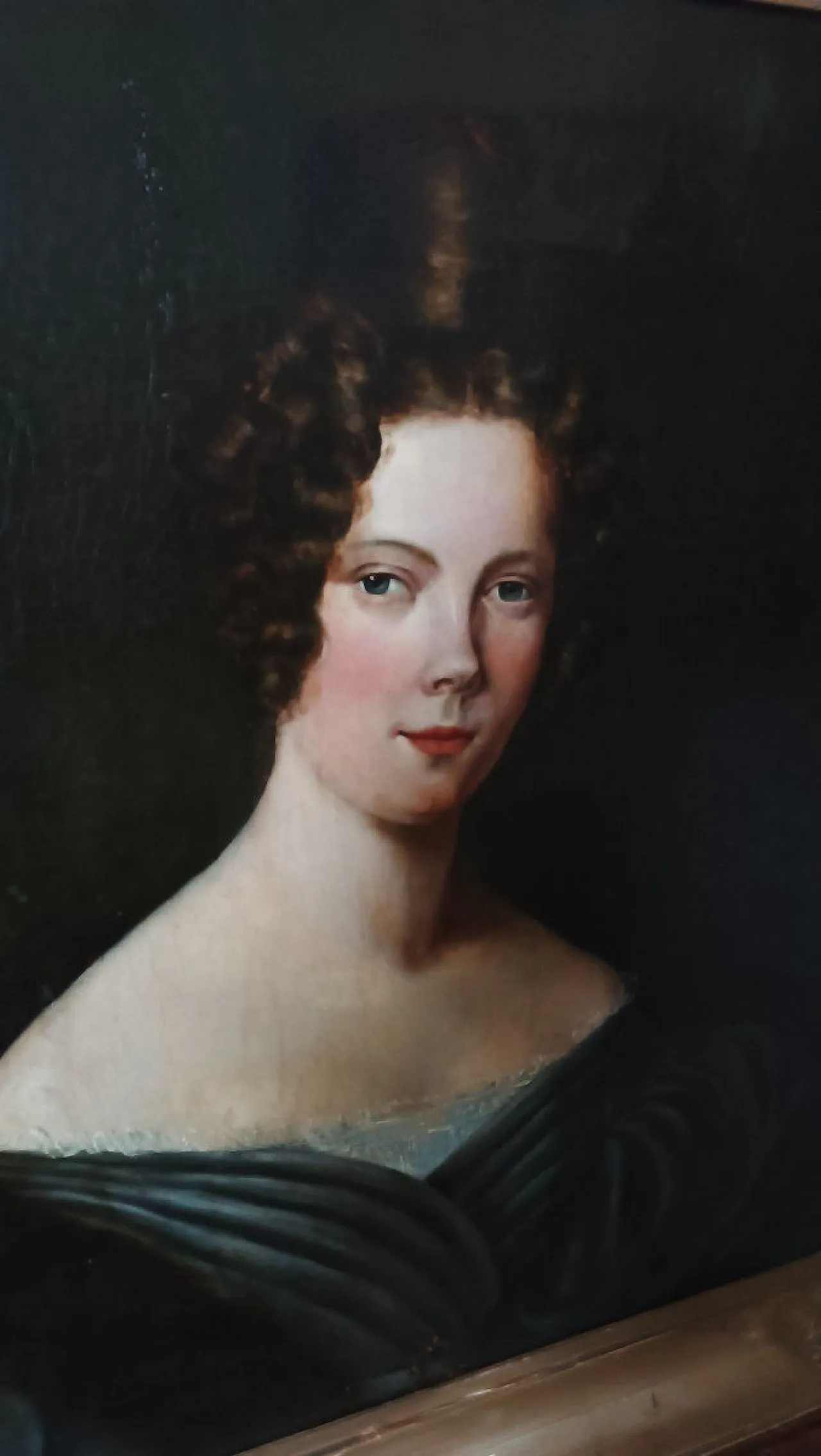 English School Female Portrait, oil on canvas, early 20th century 2