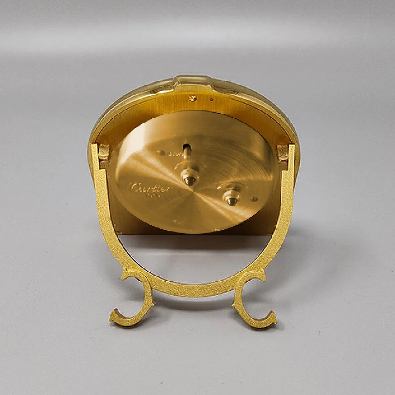 Cartier Romane alarm clock pendulette. Made in Switzerland, 80s 9